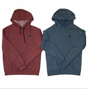 Two volcom hoodies